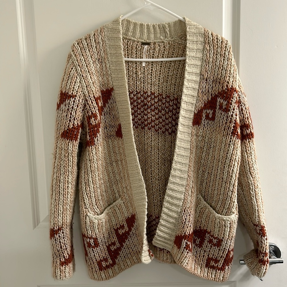 Free People Chunky Knit Sweater